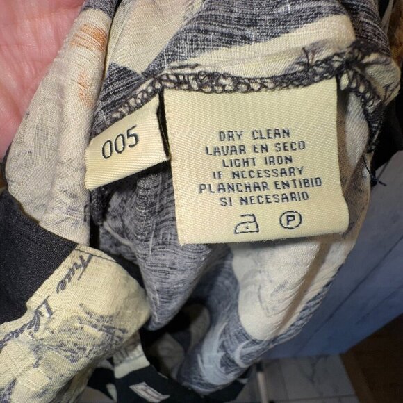 Jamaica Jaxx 100% Silk Hawaiian Shirt Men’s XL Back Floral Beach Casual - Picture 4 of 8